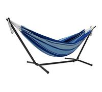Double Cotton Hammock with Stand (250 CM) - Island Breeze