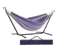 DOUBLE COTTON HAMMOCK WITH STAND (250 CM) - TRANQUILITY