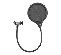 Double couche en métal pour microphone soufflant - Mousse éponge pour pare-brise