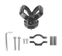 Double crochet avant pour trottinette électrique, alliage d'aluminium, support de rangement vertical pour accrocher un sac et des outils, résistant aux intempéries, pour les cyclistes et les