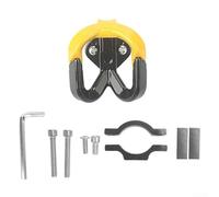 Double crochet avant pour trottinette électrique, alliage d'aluminium, support de rangement vertical pour accrocher un sac et des outils, design résistant aux intempéries, trajets en plein air et