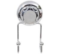 Double crochet mural à ventouse - Bestlock - chrome