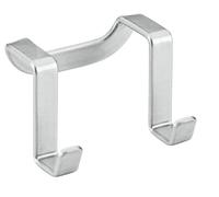 Double crochet pour porte Galileo METALTEX