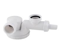 Double Cuisine Évier Siphon Vidange 1 1/2" x 40mm Entrée Lave-Vaisselle