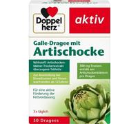 Double cœur dragées pour la bile avec artichaut 50 pces