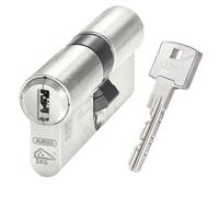 Double cylindre pour ABUS MAGTEC 2500 | Technologie magnétique | Protection anti-perçage anti-arrachage | Fonction d'urgence et de danger | 3 clés de sécurité + carte de sécurité (55/40)