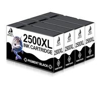 DOUBLE D 2500XL Noir pour Cartouche d'encre Canon 2500XL PGI-2500XL Compatible avec Canon Maxify MB5050 MB5150 MB5450 MB5350 MB4050 MB5155 MB5455 MB5000 MB5100 MB5300 MB5400 iB4000 iB4150 iB4050