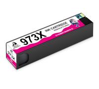 DOUBLE D 973X Magenta pour HP 973X F6T82AE,Non concerné par la Mise à Jour, pour HP PageWide Pro 477dw 477dn 452dw 452dn 577dw 577z 552dw Managed MFP P57750dw P55250dw (1M)