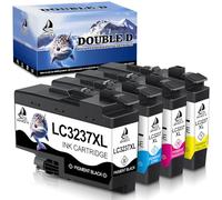 DOUBLE D LC3237 Cartouche d'encre pour Brother LC3237 LC3239XL Compatible avec Brother MFC-J5945DW MFC-J6945DW MFC-J6945DW MFC-J6947DW HL-J6000DW HL-J6100DW