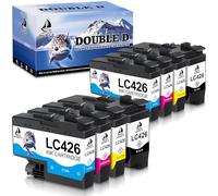 DOUBLE D LC426 Cartouche pour Brother LC426 LC426XL pour MFC-J4335DW,8 Pack