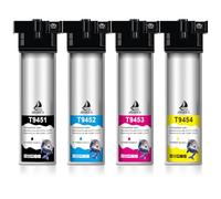 DOUBLE D T9451-T9454 Cartouches d'encre Replacement pour Epson T9451 T9452 T9453 T9454 pour Epson Workforce Pro WF-C5710 WF-C5790 WF-C5210 WF-C5290 WFC5710 WFC5790 WFC5210 WFC5290 (4 Pack)