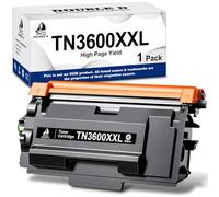 DOUBLE D TN-3600XXL Toner Compatible pour Brother TN-3600 TN3600XL TN3600XXL pour MFC-L5710DW MFC-L5710DN HL-L6210DW DCP-L5510DW MFC-L6910DN HL-L5210DN MFC-L6710DW HL-L5210DW HL-L5215DN (1 Noir)