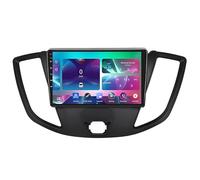 Double Din CarPlay Android 15 Écran Tactile Autoradio 9 pour Ford Transit 2015-2018 avec Wi-FI Navigation GPS Bluetooth Plug and Play,8 Core 4G+WiFi 8G+256G