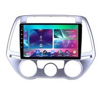 Double Din CarPlay Android 15 Écran Tactile Autoradio 9 pour Hyundai I20 2012 2013 2014 avec Wi-FI Navigation GPS Bluetooth Plug and Play,8 Core 4G+WiFi 8G+256G