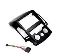 Double Din Voiture DVD Cadre 9 Pouces Audio Montage Adaptateur Panneau Tableau Bord pour Hyundai I30 2008 2009 2010 2011 at/MT AC(Frame MT an Cord)