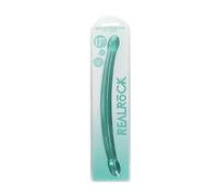 GODE COULEUR & GIRLY Gode double Crystal RealRock 42 x 3.2cm Vert Real Rock Crys