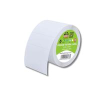 Double Dragon, 57 mm x 32 mm, 1000 étiquettes thermiques directes sur rouleau pour imprimantes thermiques directes, Zebra, Munbyn, Rollo, TSC, Toshiba, Citizen, Eltron et plus encore.