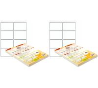 Double Dragon Étiquettes d'Adresse Autoadhésives A4, 8 par Feuille, 100 Feuilles, 99.1x 67.7mm, 800 Étiquettes (800 Étiquettes) (Lot de 2)