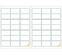 Double Dragon - Papier Autocollant A4 pour Adresses, 21 Étiquettes par Feuille, 100 Feuilles, 63,5 x 38,1 mm (2100 Étiquettes) (Lot de 2)