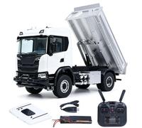 Double E 1/14 4WD électrique à bascule RC E022 2 vitesses 500 G axe entièrement en métal magnétique avec batterie de toit haut