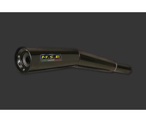 DOUBLE ECHAPPEMENT HOMOLOGUÉE MSR SILENCIEUX MOTO VINTAGE KAWASAKI GPZ 750 R / 900 R BENTCONIC ACNC