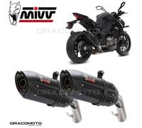 MIVV Silencieux SPORT SUONO STEEL Noir - KAWASAKI Z 1000 14-