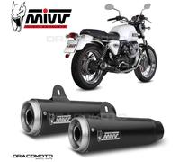 M.010.LGB - Silencieux Echappement Mivv GHIBLI Inox MOTO GUZZI V7