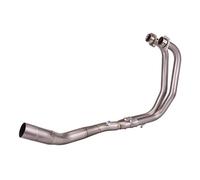 Double échappement Tuyau De Liaison Avant D'échappement Moto en Alliage Titane Modification D'en-tête 51mm pour Yamaha R3 R25 MT03 2015 - 2024