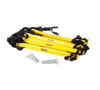 Double échelle de rythme Kuebler Sport Jaune TU Unisex