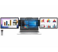 Double écran portable 11,6"" - Auvisio - 2 moniteurs - 1366 x 768 - USB-C - Pliable