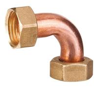 Double écrou coudé F-F - F x F : 3/4''