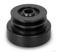 Double embrayage centrifuge - EBERTH - arbre de 25 mm pour courroie double cannelée - rainure à ressort de 7 mm