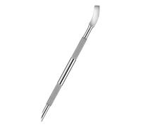 Double Ended Cuticle Pusher Remover Cleaner Nails Art Dotting Pen Stainless Steel Manicure Pedicure Nails Art Care Tool Cuticle Scraper