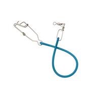 Double-Ended Pin Swivel Trolling Sħock Absorber - Smooth Deep Water Fishing | Heavy Cushioning Line With Counterweight Ball | For Deep-Sea Boat Třolling , Reduces Shock Prevents Line Twist -R