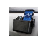 Double Etui de Rangement Voiture pour SONY Xperia Z5 Compact Smartphone Support XL Chargeur Universel (NOIR)