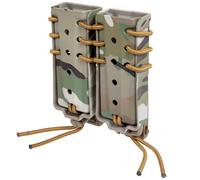 Double étui pour chargeurs Urban Long Quick Pull Wosport - MultiCam