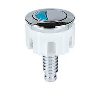 Double évier universel pour WC réservoir d'eau forme ronde bouton poussoir double chasse salle de bain bouton poussoir de rechange kit de réparation pièces mécanisme de montage