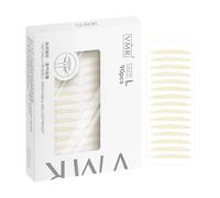 Double Eyelid Tape Invisible Lace Strips, Waterproof Eyelid Lifting Stickers for Saggy Mono Eyelids, Natural Traceless Eyelids Enhancer Most Skin Types Daily Makeup Use, 8.5x7.5x2cm