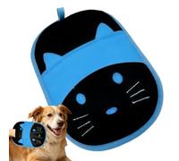 double face à retirer les poils de chien Moufle de Nettoyage Double Face | Mitaine anti-poils chat Pour meubles, canapé, moquette, vêtements, literie, tapis de sol, et paillasson d'en