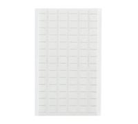 Double face repositionnable 3M 11 x 15 mm blanc, 36 carrés 300 g
