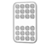 Double Face Ventouse Téléphone Ventouse pour Téléphone avec Fixation Miroir pour Bureau Voiture Douche Mural Conduite