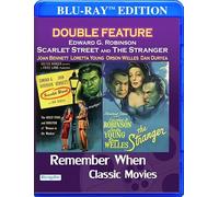 DOUBLE FEATURE - EDWARD G. ROBINSON IN SCARLET STREET & THE STRANGER