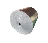 double feuille de réflexion thermique en bulle d'a Aluminium Foil Bubble Insulation Roll For Loft Radiator Windows Floor Wall Roof Van Camper 1-10m(1x1m)