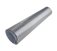 double feuille de réflexion thermique en bulle d'a Self-Adhesive Aluminum Foil Bubble Insulation Film For Building Vapor Barrier Multiple Sizes(1mx4m)