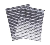 double feuille de réflexion thermique en bulle d'a Self Adhesive Reflective Bubble Foil Insulation Roll Multiple Sizes(1x7m)