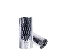 double feuille de réflexion thermique en bulle d'a Self Adhesive Thermal Insulation Aluminum Foil Bubble Film Roll Waterproof 1m x (1-10) m(1x3m)