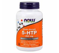 5-HTP 200 mg 120 capsules végétales Double Strength Now Foods