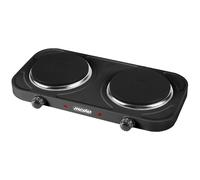 Double four électrique 2 plaques de cuisson 18,5 cm et 15,5 cm 2000W Mesko MS 65
