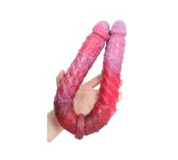 DOUBLE GODE Gode double Duo Twist 53 x 4.2cm DoublePlayz
