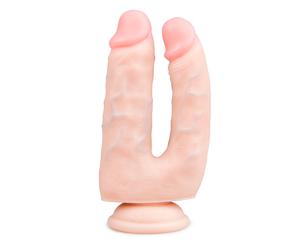 Double Gode Réaliste avec Ventouse - 18 cm